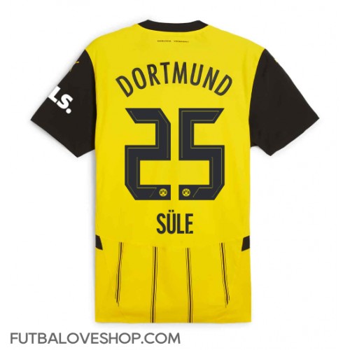 Dres Borussia Dortmund Niklas Sule #25 Domáci 2024-25 Krátky Rukáv